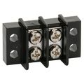 Nte Electronics 25-b500-02 Series 25-b500 Terminal Block Barrier Strip Dual Row Panel Mount 20 Amp 2 Pole 9 50 Mm Pitch 300v 