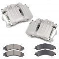 Brake Calipers Rear Pads Fit For Cadillac Escalade Esv Ext 2002-2006 Chevy Avalanche Silverado Suburban Tahoe For Gmc Sierra 