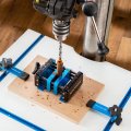 Self Centering Drill Vise W Hex Key Perfect Tool For Pening Holds Work Centered Plumb A Portable Rockler Guide Steel Aluminum