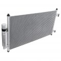 Aluminum Condenser For Nissan Sentra 2007 2008 2009 2010 2011 2012 Silver Front Position 3628