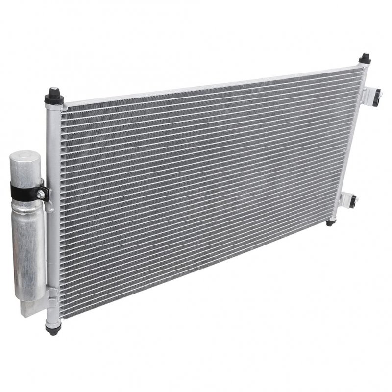 Aluminum Condenser For Nissan Sentra 2007 2008 2009 2010 2011 2012 Silver Front Position 3628