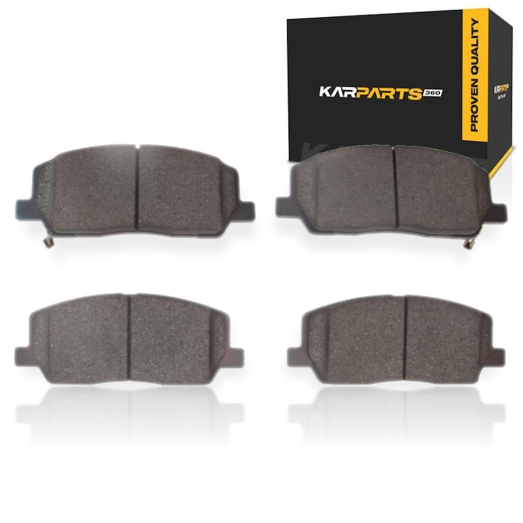 Front Disc Brake Pads For Genesis Gv80 2021 2022 2023 2024 Ceramic Mechanical Pad Wear Sensor 2 58 In Inner Height