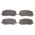Front Disc Brake Pads For Genesis Gv80 2021 2022 2023 2024 Ceramic Mechanical Pad Wear Sensor 2 58 In Inner Height 
