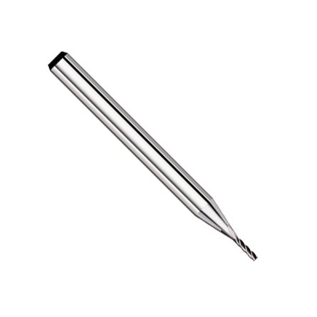 Kodiak Cutting Tools Kodiak147156 Micro Solid Carbide End Mill 4 Flute 0 2 Diameter 1 8 Shank 0 306 Length Of Cut 1-1 2 Overall