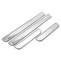 Sizver Chrome Door Sills For 2007-2009 Mazda 3 -full Protection Stylish Look 