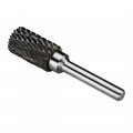 Uxcell Double Cut Tungsten Carbide Rotary File 9 16-inch Head 6mm Shank Cylinder End