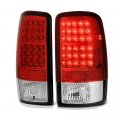 Red Lens Premium Led Tail Light Housing Lamp Assembly For 2000-2006 Chevy Tahoe Suburban Gmc Yukon Xl 1500 2500 Liftgate Model 