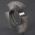 Dnt-702c Eliminator Replacement Brush Coarse Flexible Aluminum Housing For Tight Corners And Curved Edges Df-701 Df-700 Kits 
