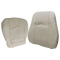 Wheat Tan Perforated Front Driver Side Bottom Top Microfiber Leather Replacement Seat Covers For Infiniti G37 2008 2009 2010 