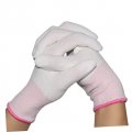 Homoyoyo 12 Pairs Gloves Nail Work Mittens Grooming Glove Pu Nylon
