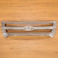 Kuafu Front Grille Inserts Compatible With 2011-2015 Ford Explorer Overlay Trim Covers Chrome Silvery