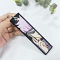Gearcatweel 1 Pack Anime Keychain Tag Jet Chain Embroidered With Key Ring Edc For Motorcycles Scooters Atv Car And Gifts Kj-08