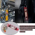 Gearcatweel 1 Pack Anime Keychain Tag Jet Chain Embroidered With Key Ring Edc For Motorcycles Scooters Atv Car And Gifts Kj-08