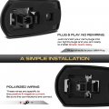 Vipmotoz Roof Clearance Led Lights Compatible With 2017-2022 Ford F250 F350 F450 F550 Super Duty Pickup Truck Chrome Housing