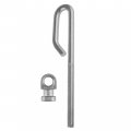 Caltric Deck Lift Bolt Nut And Trunnion Compatible With John Deere X146r X147r X155r X165 X166r X167r