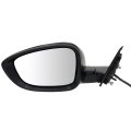 Door Mirror Lh Foldaway Power Black Smooth For Honda Accord 18-on G-flat U Lhd 8h3p Oe 76258tvaa02 Pl Ho1320328
