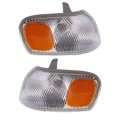 2pcs Turn Signal Lights Park Corner Marker Replacement For Corolla 1998-2000 To2520150 To2521150