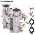 Thundermingo New Carburetor For Weber 40 Dcoe 40mm Twin Choke Carb Part Number 19550 174 Fit With 1975-1992 Vw Water Cooled