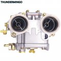 Thundermingo New Carburetor For Weber 40 Dcoe 40mm Twin Choke Carb Part Number 19550 174 Fit With 1975-1992 Vw Water Cooled