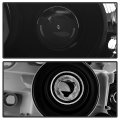 Acanii For Blk Smoke 2006-2009 Toyota 4runner 4-runner Headlights Replacement Headlamps Driver Passenger Side
