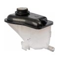 Coolant Reservoir For Ford Taurus 1996 1997 1998 1999 Plastic Black With 16 Psi Cap And Mounting Brackets Replaces F6dz8a080-b 
