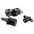 3 Pcs Transmission Solenoid Set For Ford 4r70w 4r75w Includes Shift Epc Tcc 1998 2004 99128 Remanufactured 