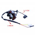 Flypig Magneto Stator Ignition Generator 8-pole Coils For Gy6 Motorcycle Scooter Moped 125cc 150cc