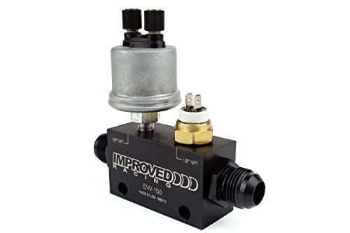 Improved Racing Env-150 Dual Inline Oil Sensor Manifold Block -8an