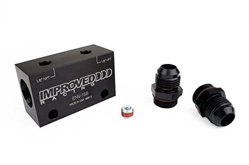 Improved Racing Env-150 Dual Inline Oil Sensor Manifold Block -8an