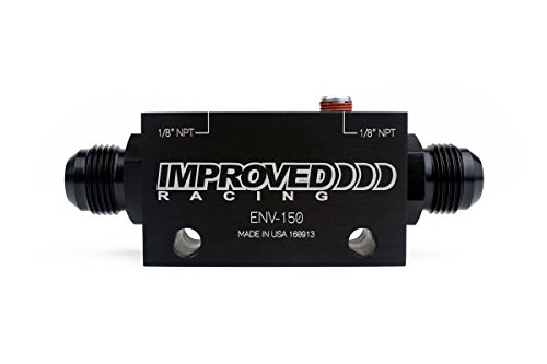 Improved Racing Env-150 Dual Inline Oil Sensor Manifold Block -8an