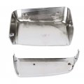 Kuafu Pair Tow Mirror Cover Cap Compatible With 2014-2019 Chevy Chevrolet Silverado Gmc Sierra 1500 2500 3500 Replacement For