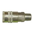 Interstate Pneumatics Ch881 2 Industrial Steel Coupler X 1 Male Npt 