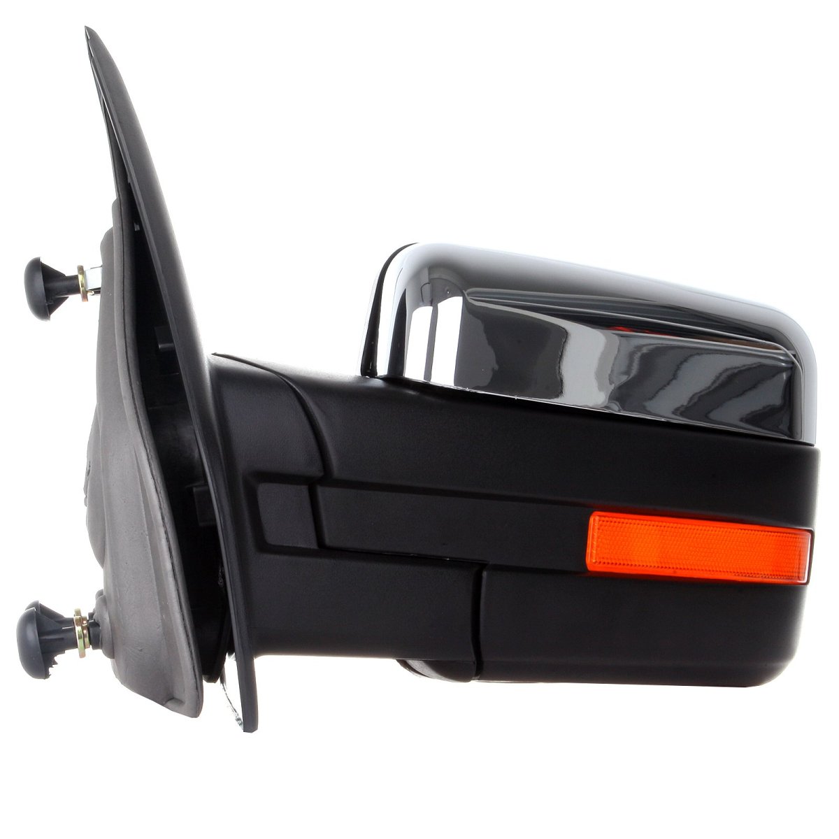 Towing Mirror For 2004 2014 F150 Pickup Truck Driver Side Left Power Adjusted Heated With Turn Signal Puddle Light And Chrome