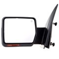 Towing Mirror For 2004 2014 F150 Pickup Truck Driver Side Left Power Adjusted Heated With Turn Signal Puddle Light And Chrome