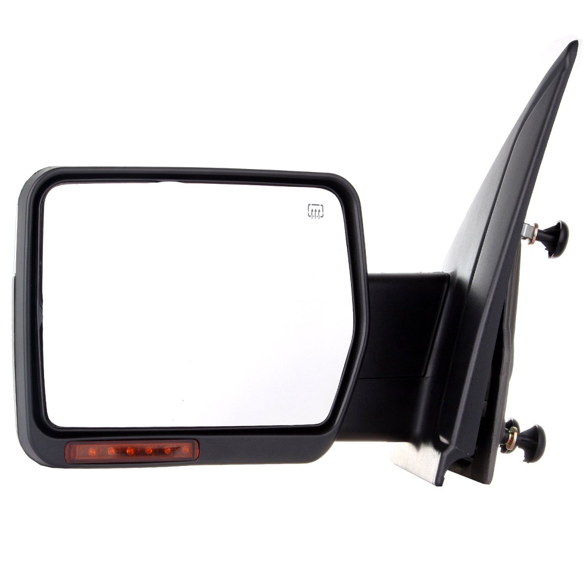 Towing Mirror For 2004 2014 F150 Pickup Truck Driver Side Left Power Adjusted Heated With Turn Signal Puddle Light And Chrome