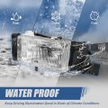 Auto Dynasty Headlights Assembly For 1994-2002 Dodge Ram 1500 2500 3500 Driver And Passenger Side Halogen Headlamps Replacement