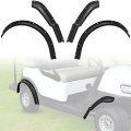 Front And Rear Fender Flares For Club Car Tempo 2017-2025 Golft Accessories Combined Mud Flaps Guards Car Standard Unmodified 