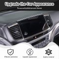 Hirufait Dashboard Navigation Panel Frame For Honda Pilot 2019-2022 Ridgeline 2021-2023 Passport 2019-2023 Abs Material Center