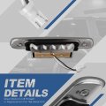 Auto Dynasty Smoked Housing Led 3rd Third High Mount Rear Brake Light Stop Lamp Compatible With Jeep Grand Cherokee Wj 99-04