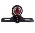 Taswk 1 Round Motorcycle Brake Tail Light For Yamaha Suzuki Kawasaki Lights