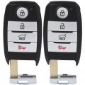 Ocpty 2pcs Remotes Key Fob For Kia Niro 2017-2019 Tq8-fob-4f08 95440-g5000 4 Buttons