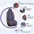Uxcell Universal Automobile Car Bucket Baja Seat Cover Protector