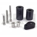 Smt-no Cut Frame Slider Protector Compatible With 2007 2008 Kawasaki Ninja Zx-6r Zx6r Carbon B00ruelhho