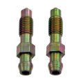 Disc Brake Bleeder Screw Treated Steel Silver M7 By 1 0 Bolt Thread Size Replacement For 14002542 And 83500036 
