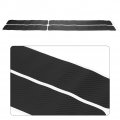 Chr 2020 Door Scratch Protector 4pcs Car Sill Scuff Guard Carbon Fiber Plate Tapebon Anti Car Sticker Cover Panel Step