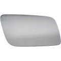 Door Mirror Glass For Chevy C3500 K3500 1990 To 2000 Rectangular Clear Manual Adjustment Adhesive Strips Attachment Front 