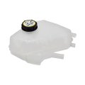 Pressurized Coolant Reservoir For Ford Fiesta 2011 To 2019 Plastic White With Spring Loaded Twist Cap 21 Psi Maximum Pressure 