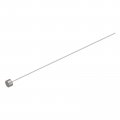 Uxcell Straight Ejector Pins 0 5mm 1 64 Dia 65mn Steel Round Tip Punch 100mm 4 Long For Mechanical Maintenance