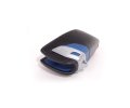 Bmw Genuine Protective Leather Lettering Key Case Black Blue 