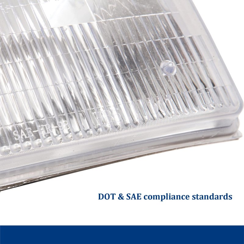 Headlight Assembly For 1998 1999 2000 Ford Ranger Pickup Truck Driver And Passenger Side Pair Clear Lens Halogen Waterproof